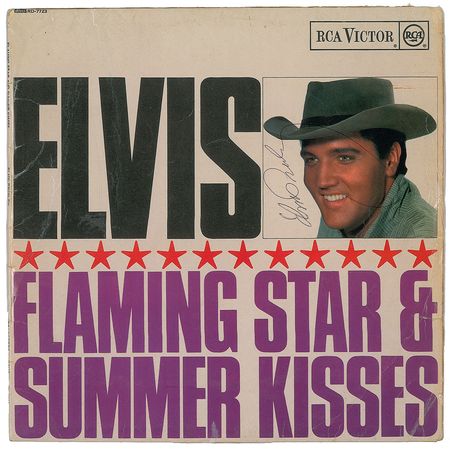 Lot #2073 Elvis Presley Signed Album - Image 1