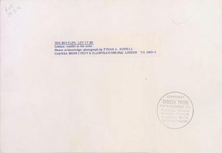 Lot #2046 John Lennon Photograph - Image 2