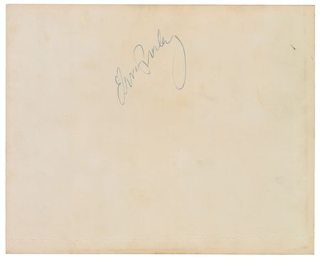 Lot #2072 Elvis Presley Signed Photograph - Image 1