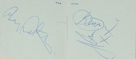 Lot #2276 British Rock Autograph Album - Image 1