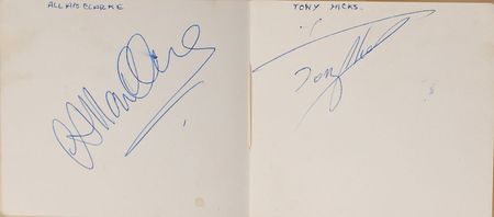 Lot #2276 British Rock Autograph Album - Image 5
