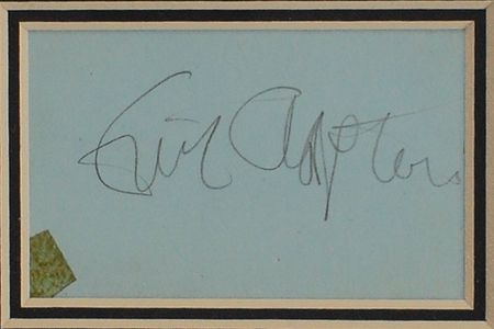 Lot #2278 Eric Clapton Signature - Image 2
