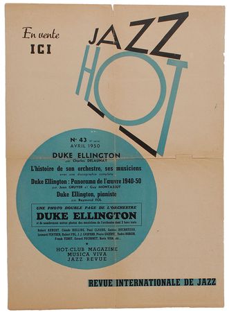 Lot #2197  Collection of Three French Jazz Posters - Image 1