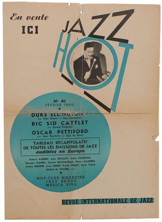 Lot #2197  Collection of Three French Jazz Posters - Image 2