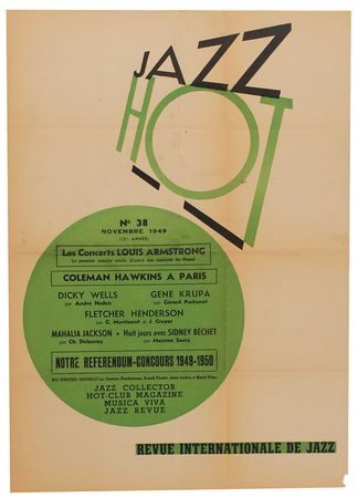 Lot #2197  Collection of Three French Jazz Posters - Image 3