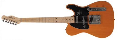 Lot #2029 George Harrison and Eric Clapton Signed