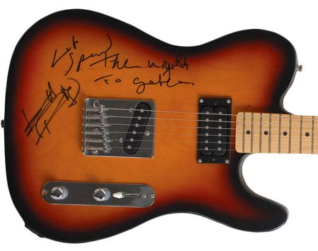 Lot #2118 Keith Richards Signed Guitar - Image 2