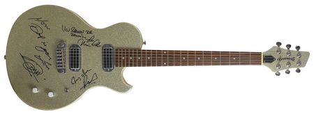 Lot #2273  Bee Gees Signed Guitar - Image 1