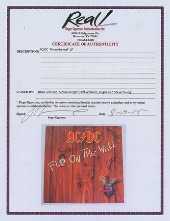 Lot #2313 AC/DC Signed Album - Image 2