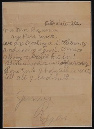 Lot #2174 Jimmie Rodgers Pair of Autograph Letters Signed - Image 2
