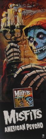 Lot #2434  Misfits Pair of Signed Posters - Image 1