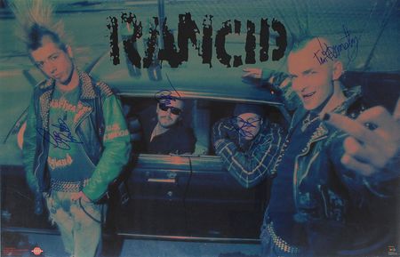 Lot #2436 Rancid Pair of Signed Posters - Image 1