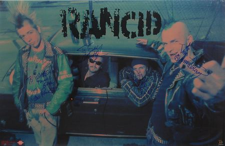 Lot #2436 Rancid Pair of Signed Posters - Image 2