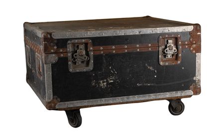 Lot #2403 Marky Ramone?s Tour-used Drum Hardware and Road Case - Image 1