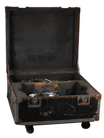 Lot #2403 Marky Ramone?s Tour-used Drum Hardware and Road Case - Image 10