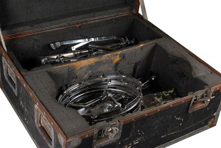Lot #2403 Marky Ramone?s Tour-used Drum Hardware and Road Case - Image 11