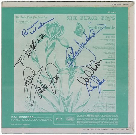 Lot #2268 Beach Boys Signed Album - Image 2