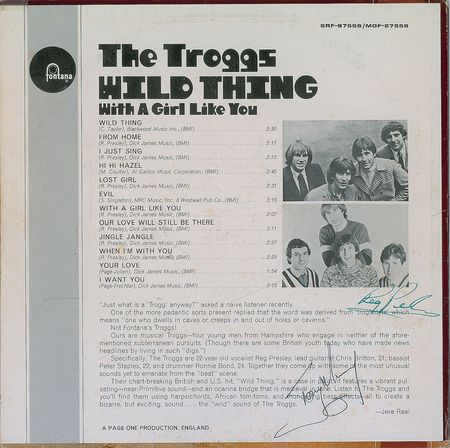Lot #2307 The Troggs Signed Album - Image 2