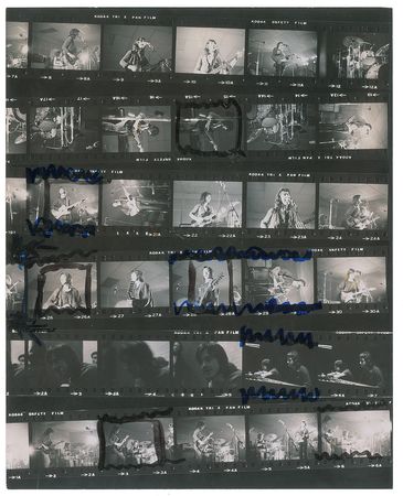 Lot #2322 Badfinger Contact Sheet and Original Negatives - Image 1