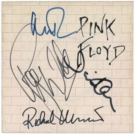 Lot #2156 Pink Floyd Signed 45 RPM - Image 1