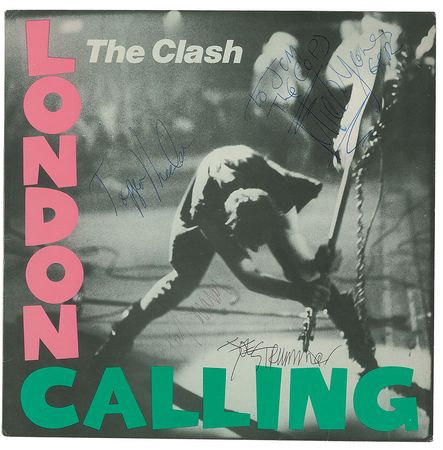 Lot #2428 The Clash Signed Album - Image 1