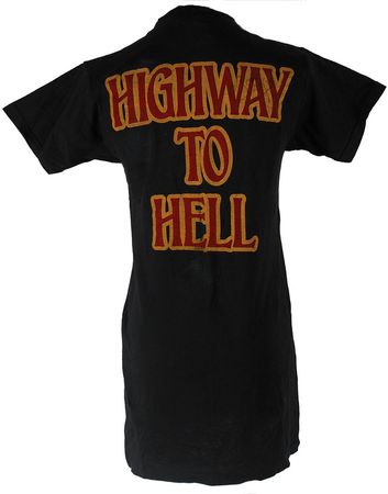 Lot #2315 AC/DC: Bon Scott Signed T-Shirt - Image 1