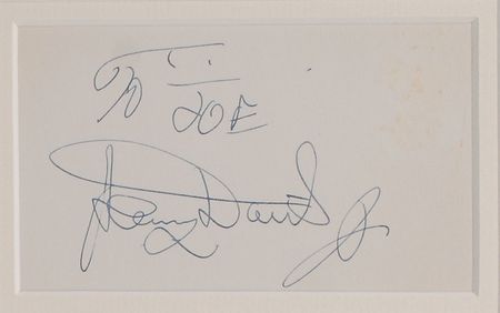 Lot #2202 Rat Pack Signature Display - Image 3