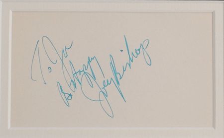 Lot #2202 Rat Pack Signature Display - Image 6