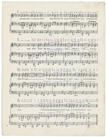 Lot #2010 John Lennon and Paul McCartney Signed Sheet Music - Image 2