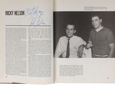 Lot #2298 Rock and Roll Musicians Signed Book - Image 1
