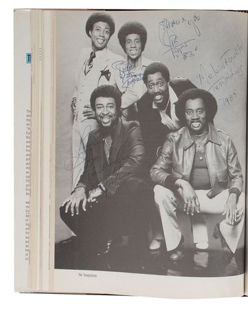 Lot #2298 Rock and Roll Musicians Signed Book - Image 3