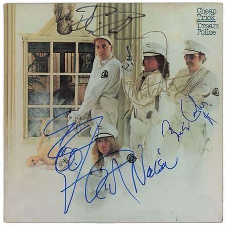 Lot #2327 Cheap Trick Signed Album - Image 1