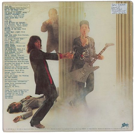 Lot #2327 Cheap Trick Signed Album - Image 2