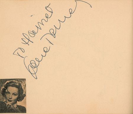 Lot #2513 Humphrey Bogart Signed Autograph Album - Image 2