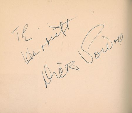 Lot #2513 Humphrey Bogart Signed Autograph Album - Image 4
