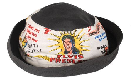 Lot #2085 Elvis Presley Vintage Hat - Image 1