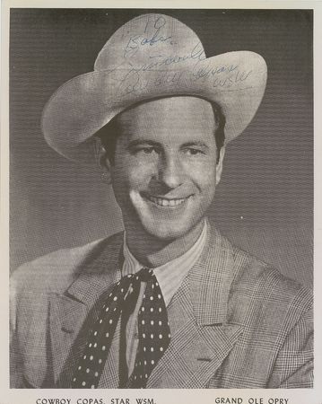 Lot #2177  Country Signed Photographs: Copas, Hawkins, and Horton - Image 2