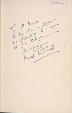 Lot #2532 Basil Rathbone Signed Book - Image 1