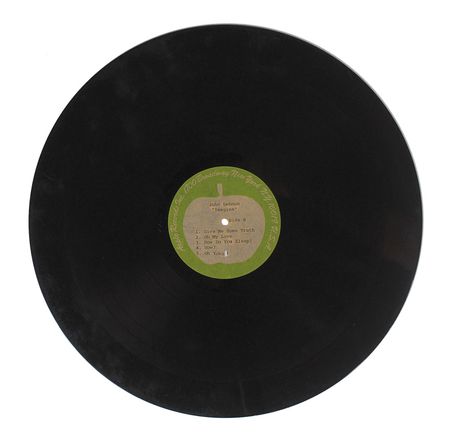 Lot #2062 John Lennon Imagine Pair of Metal Acetates - Image 2