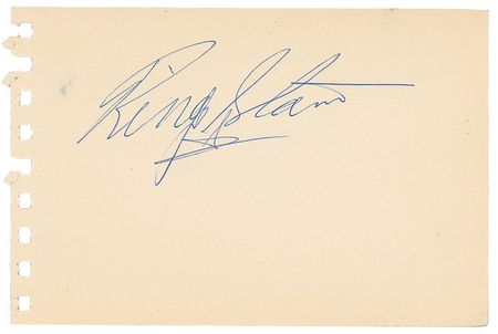 Lot #2015 Lennon, McCartney, and Starr Signatures - Image 3