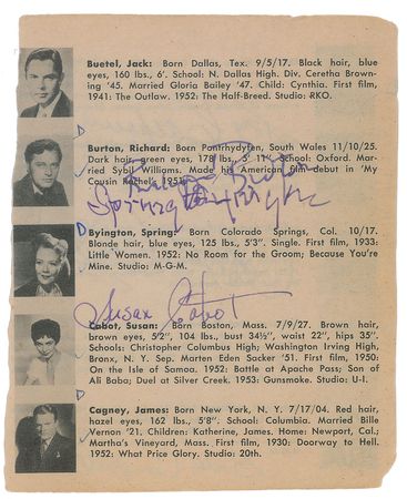 Lot #2510  Vintage Hollywood Signed ?Who?s Who? Booklet - Image 4