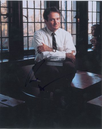 Lot #2577 Set of Two Robin Williams Signed Photographs - Image 2
