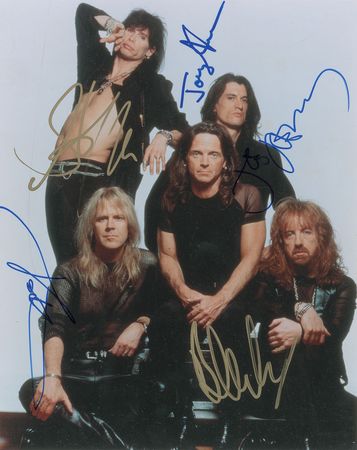 Lot #2316 Aerosmith Signed Photograph - Image 1