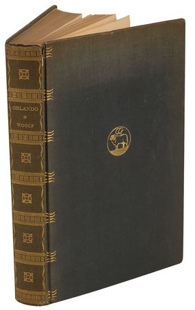 Lot #693 Virginia Woolf: Virginia Woolf signs a rare limited edition of a book based in part on her lover - Image 2