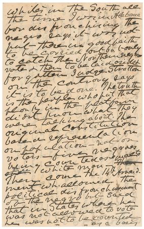 Lot #351 John S. Mosby: “Jefferson was accused of not only eating but of sleeping with Negroes” - Image 2