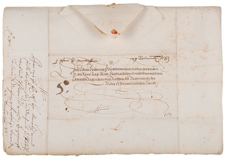 Lot #253 Archduke Ernest of Austria Signed Document - Image 3