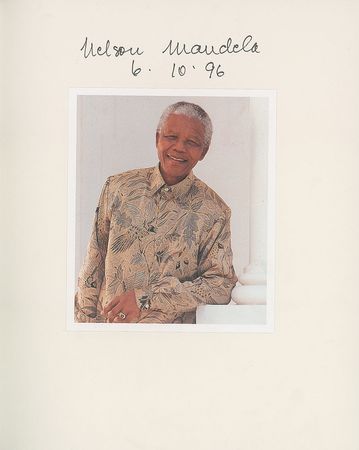 Lot #221 Nelson Mandela Book - Image 1
