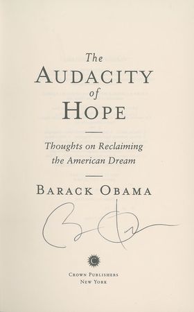 Lot #151 Barack Obama Book - Image 1