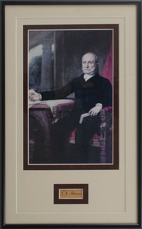 Lot #15 John Quincy Adams Signature