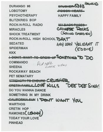 Lot #778 The Ramones Group Lot - Image 3